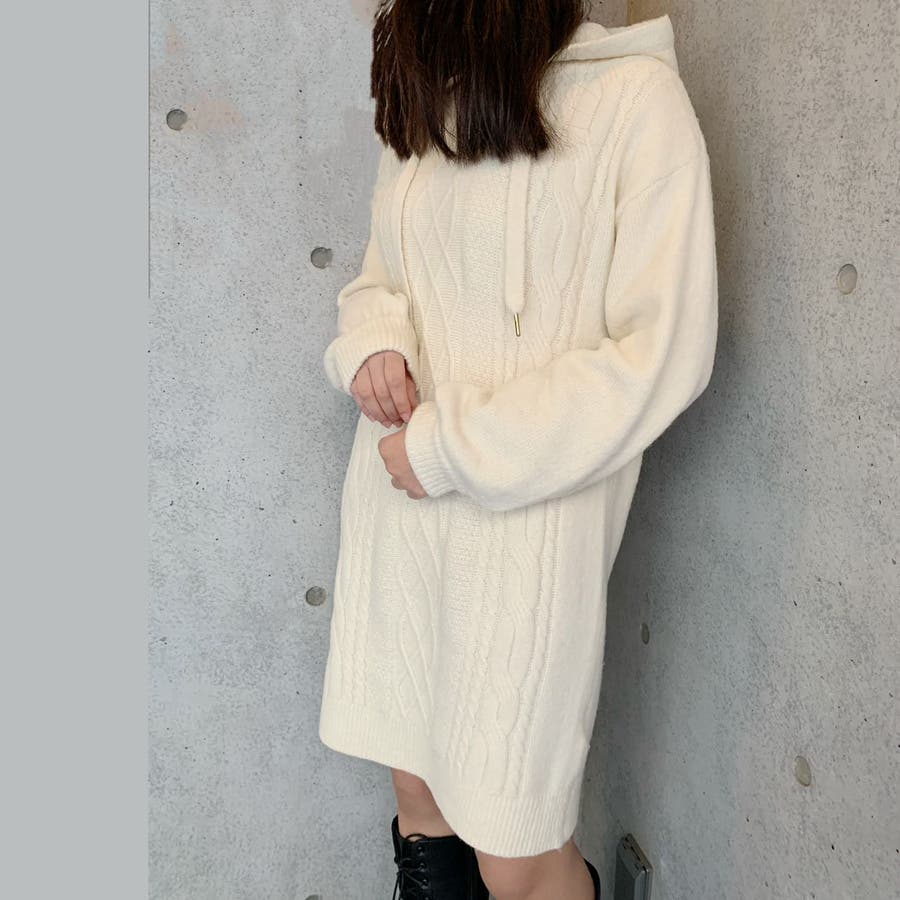 ニットワンピース 韓国ファッション 冬服[品番：SHNW0008635]｜Sibra