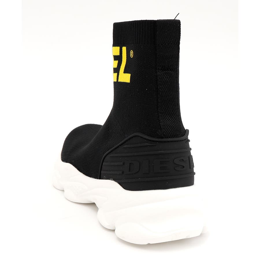 DIESEL Kids&Juniorロゴプリントハイカットソックススニーカー DIESEL Kids&Juniorロゴプリントハイカットソックススニーカー