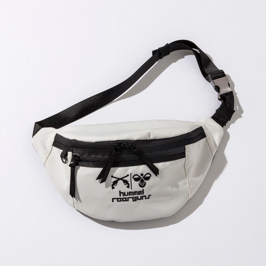 roarguns ロアーガンズ ウエストバッグ シルバー roarguns×hummelウエストバッグ[品番：SHNM0002551]｜SHIFFON