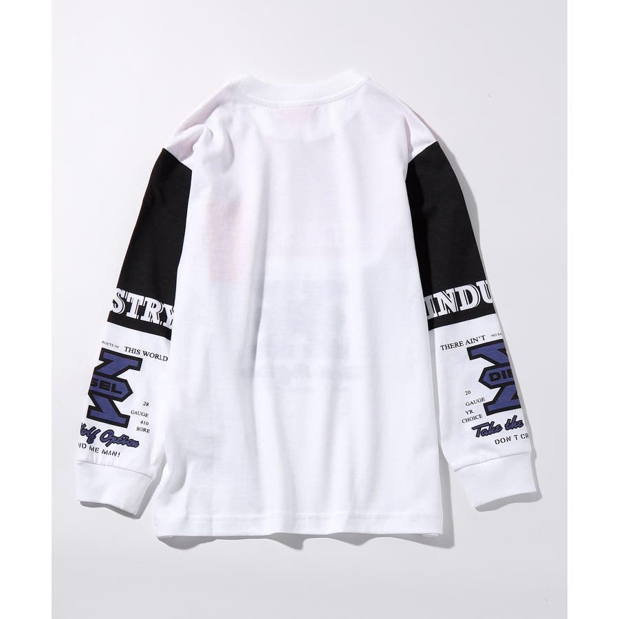 DIESEL ディーゼル 長袖Tシャツカットソー[品番：SHNM0005412]｜SHIFFON（シフォン ）のキッズファッション通販｜SHOPLIST（ショップリスト）