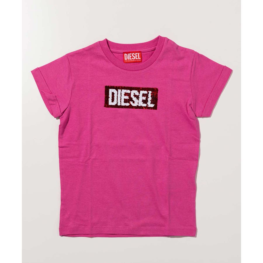 DIESEL ディーゼル ブランドロゴ半袖Tシャツカットソー[品番 DIESEL ディーゼル ブランドロゴ半袖Tシャツカットソー[品番