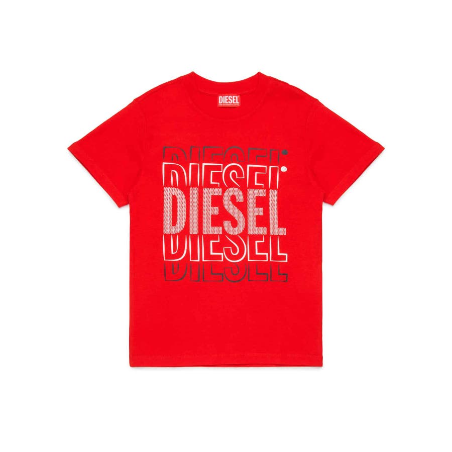 DIESEL ディーゼル ブランドロゴ半袖Tシャツカットソー[品番