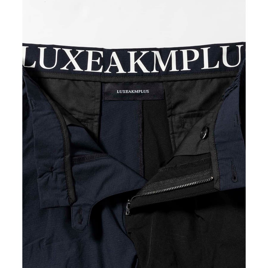 LUXEAKMPLUS シャツ /ハーフパンツセット LUXE AKM PLUS リュクスエイケイエムプラス ゴルフ サイドロゴベンチ