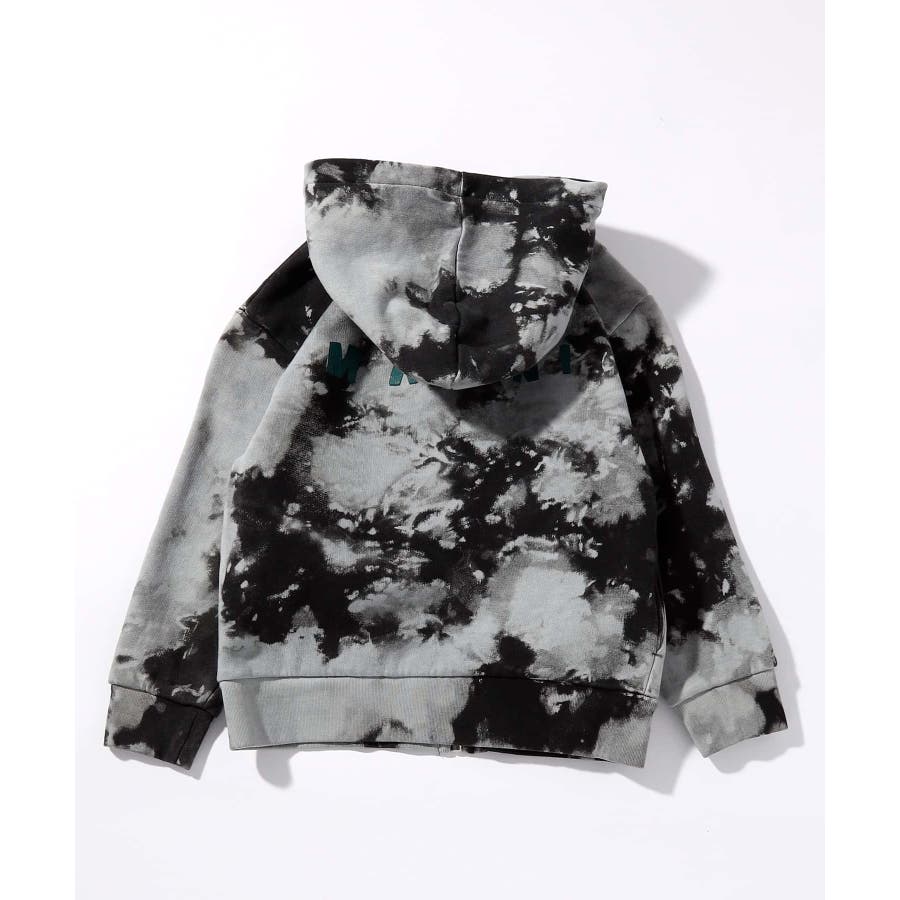 MARNI（マルニ）Junior タイダイ柄ジップアップフーディー MARNI（マルニ） タイダイ柄ジップアップフーディー パーカー 男の子