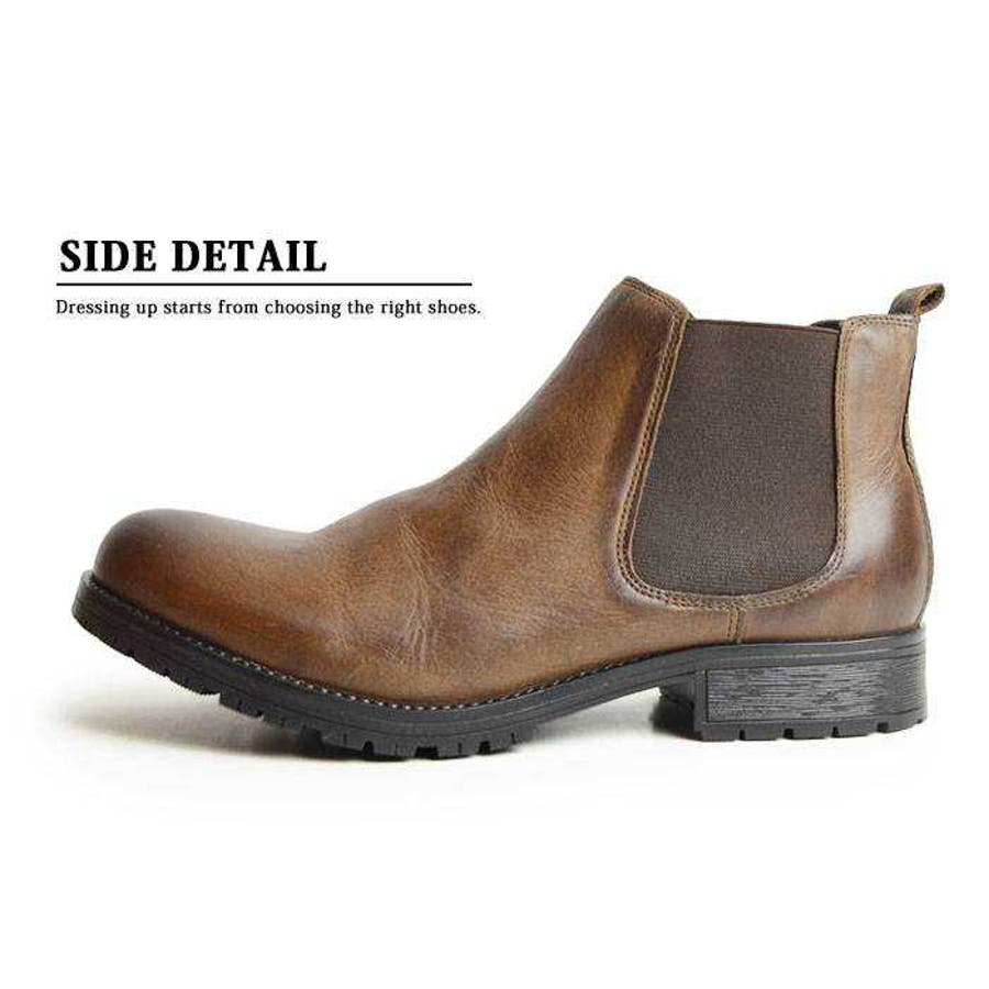 old FERRAGAMO イタリア製 サイドゴアブーツ スクエアトュ old FERRAGAMO イタリア製 サイドゴアブーツ スクエアトュ