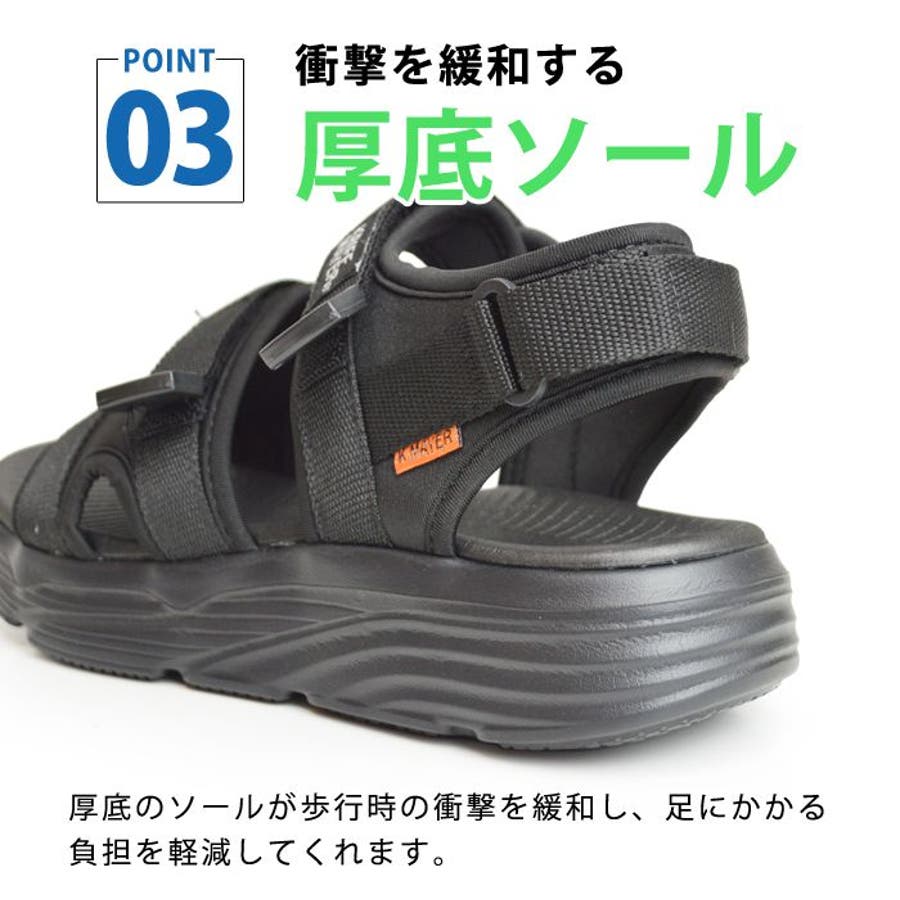 サンダル メンズ スポーツサンダル[品番：FTCS0001154