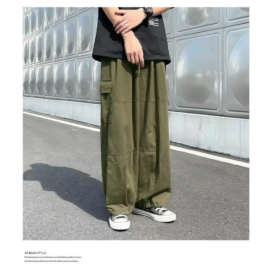 9分丈 ワイド カーゴパンツ[品番：STMM0000604]｜Shoowtime（ショウ