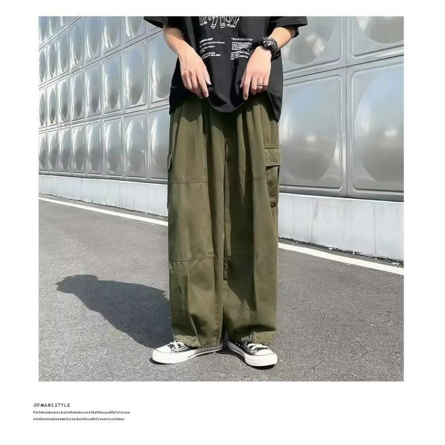 9分丈 ワイド カーゴパンツ[品番：STMM0000604]｜Shoowtime（ショウ