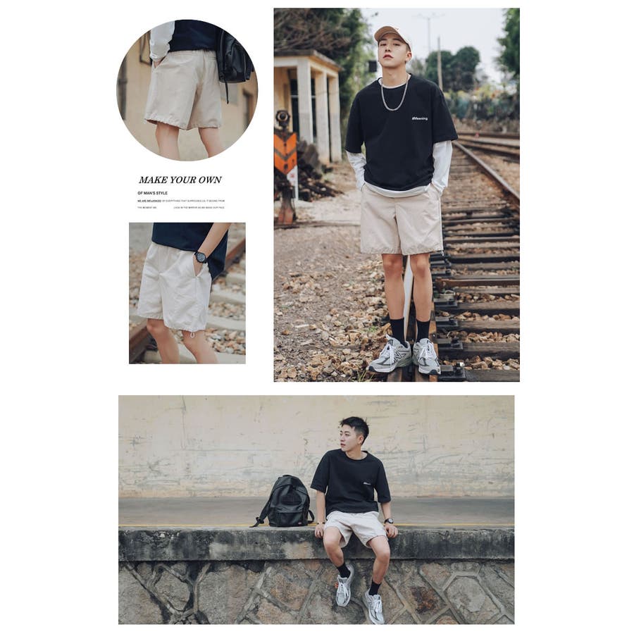ハーフパンツ メンズ 韓国 品番 Stmm Shoowtime ショウタイム のメンズファッション 通販 Shoplist ショップリスト