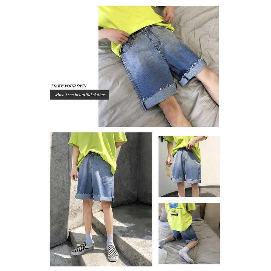 デニム ショートパンツ メンズ[品番：STMM0000075]｜Shoowtime（ショウタイム）のメンズ ファッション通販｜SHOPLIST（ショップリスト）