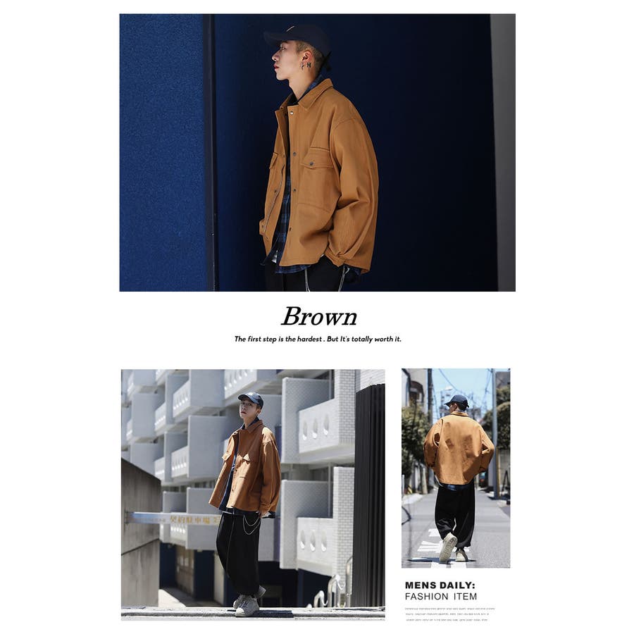 メンズ ワークジャケット カバーオール[品番：STMM0000099]｜Shoowtime