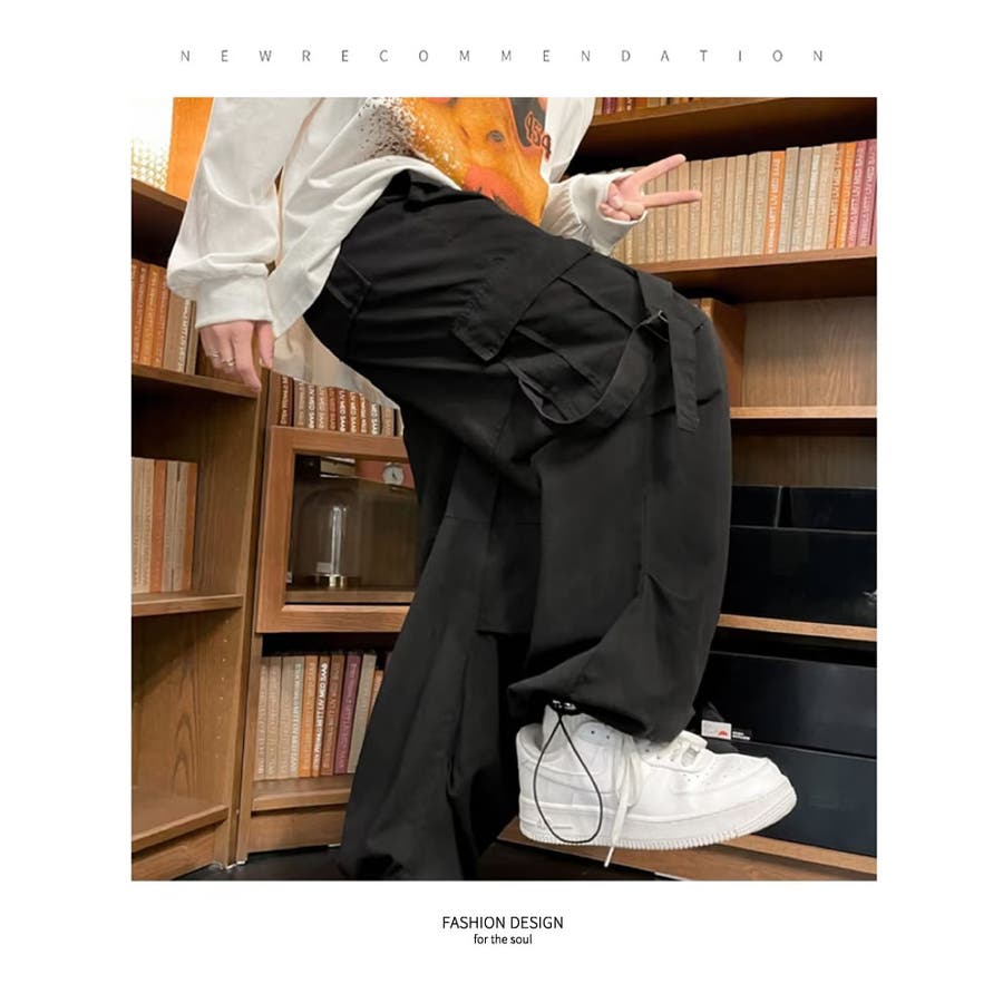 カーゴパンツ メンズ ゆったり[品番：STMM0000516]｜Shoowtime