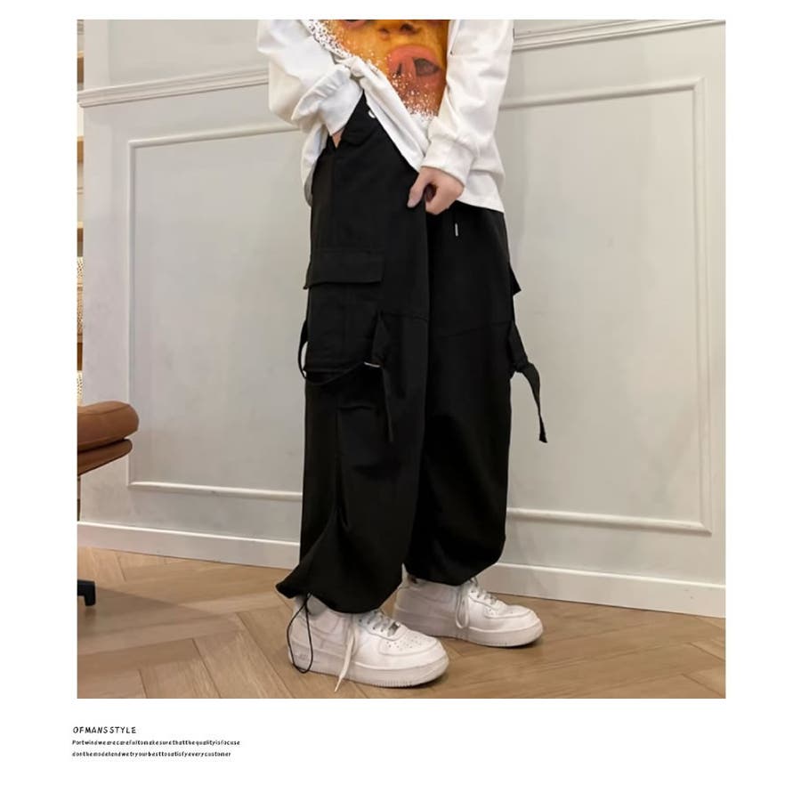 カーゴパンツ メンズ ゆったり[品番：STMM0000516]｜Shoowtime