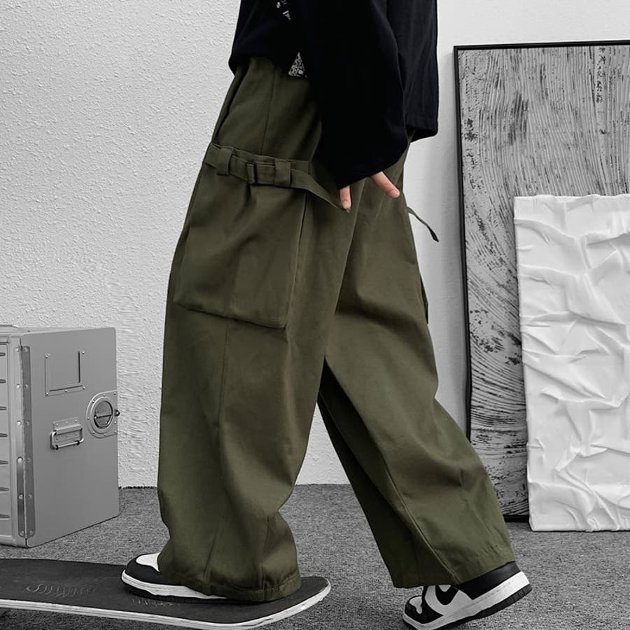 カーゴパンツ メンズ ゆったり[品番：STMM0000380]｜Shoowtime