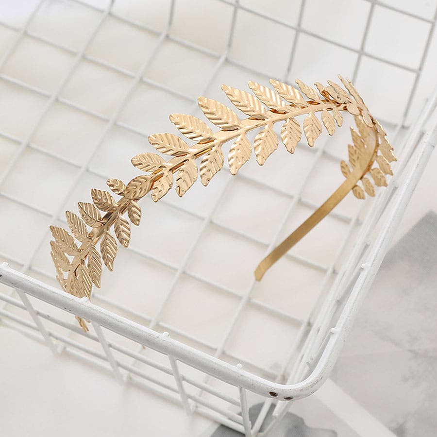 カチューシャ ゴールド 大人[品番：JRKW0004850]｜shoppinggo