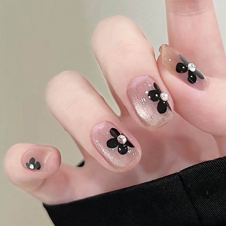 ネイルチップ ショート きらきら[品番：JRKW0005231