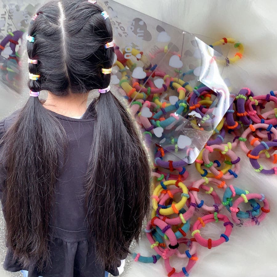 すぐったレディース福袋 からまないゴム 小 セット[品番：JRKW0002052]｜shoppinggo ヘアアクセサリー
