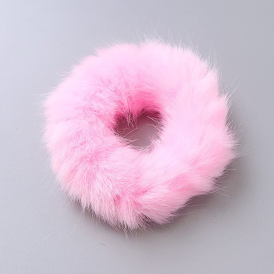 ヘアゴム シュシュ フワフワ[品番：JRKW0002019]｜shoppinggo【KIDS
