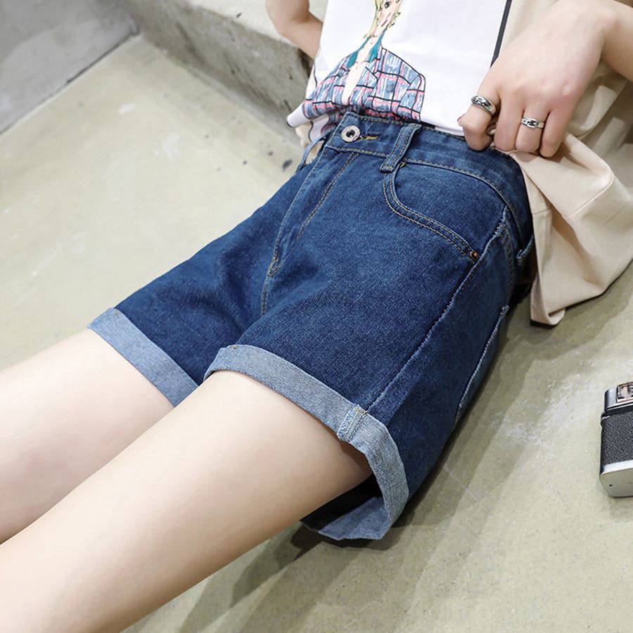 デニムショートパンツ レディース ショーパン 半ズボン 美脚効果 品番 Jrkw Shoppinggo ショッピングゴー のレディース ファッション通販 Shoplist ショップリスト
