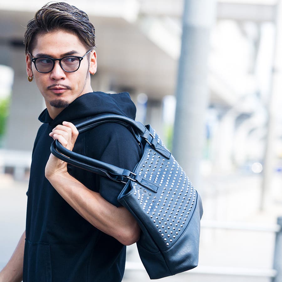 トートバッグ メンズ Diavloスタッズ付き 品番 Silm Silver Bullet シルバーバレット のメンズ ファッション通販 Shoplist ショップリスト