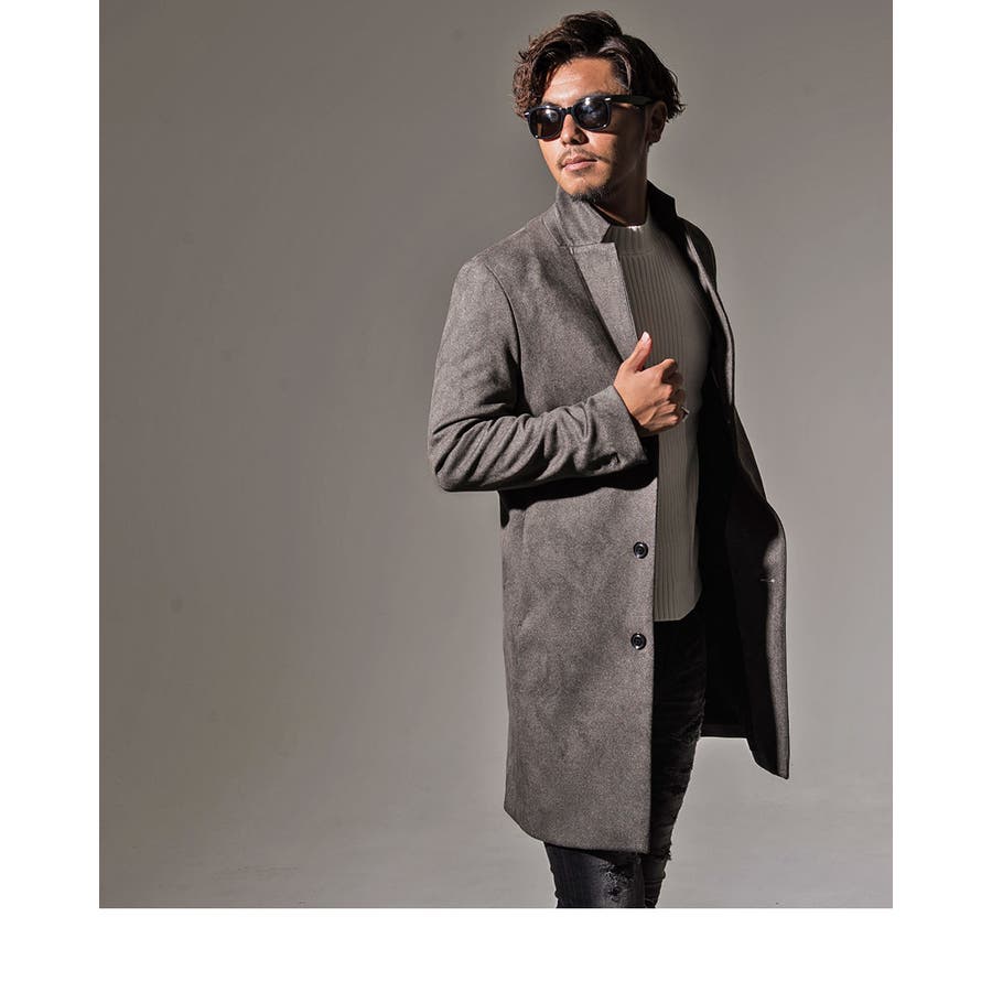 Gostar De Fugaフェイクスウェードチェスターコート 品番 Silm Silver Bullet シルバーバレット のメンズファッション通販 Shoplist ショップリスト