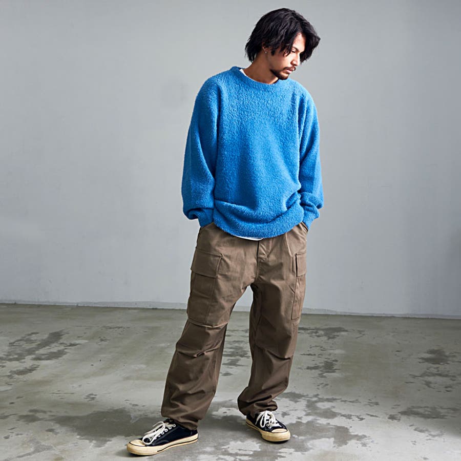 カーゴパンツ メンズ ワイドパンツ[品番：SILM0013714]｜SILVER