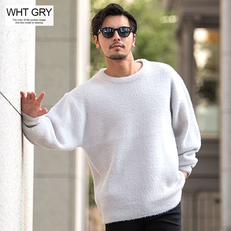 ラッセルノ COMBAT ニットセーター 505 メンズサイズ5 新品 WHT