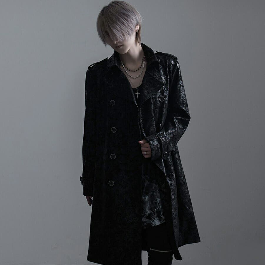 トレンチコート メンズ アウター[品番：SILM0014724]｜SILVER