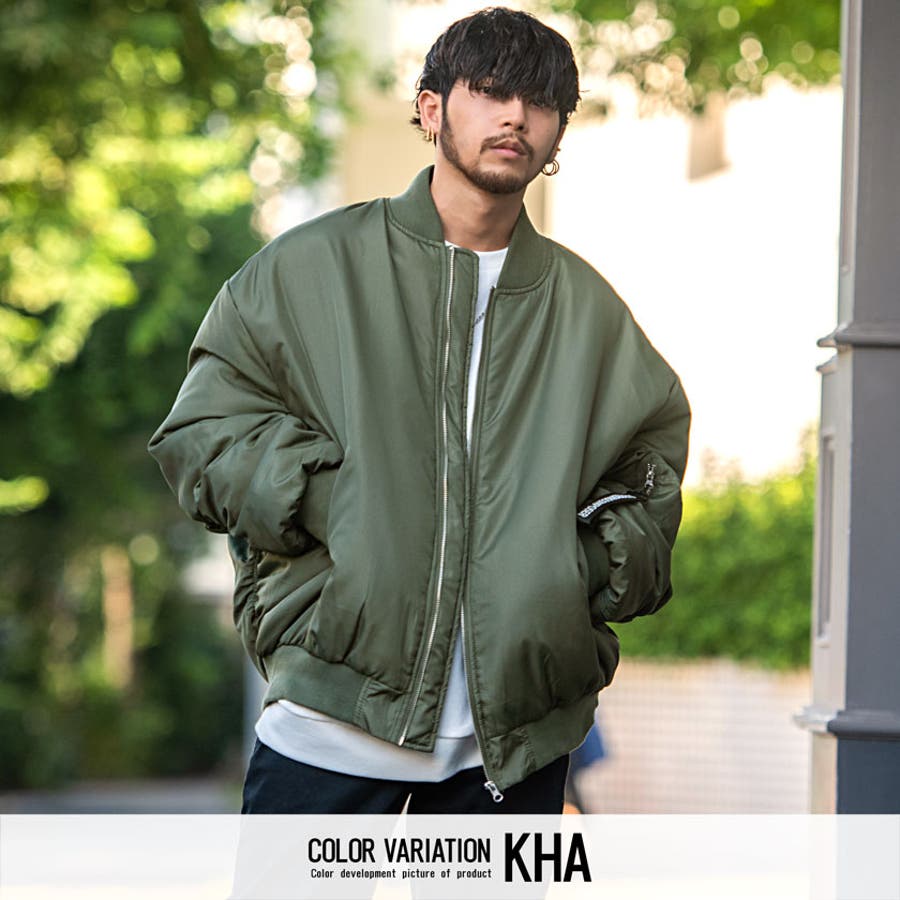 【BLK(ブラック)】MA 1 アウター[品番：SILM0012238]｜SILVER