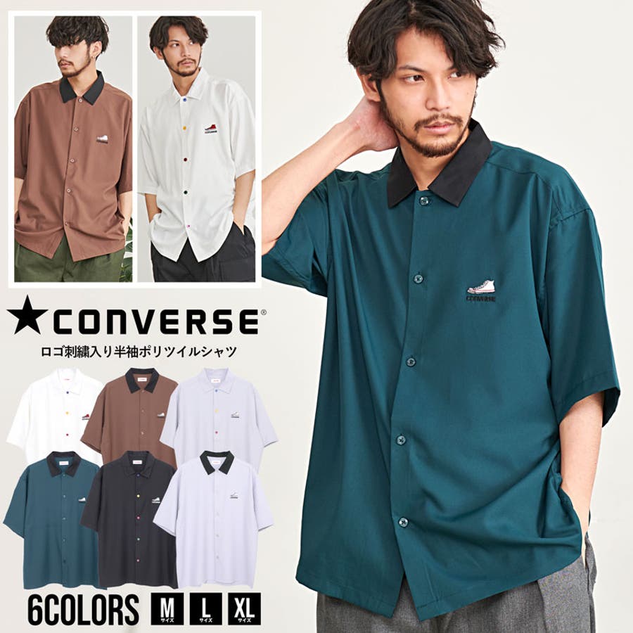 CONVERSE コンバース シャツ[品番：SILM0012872]｜SILVER