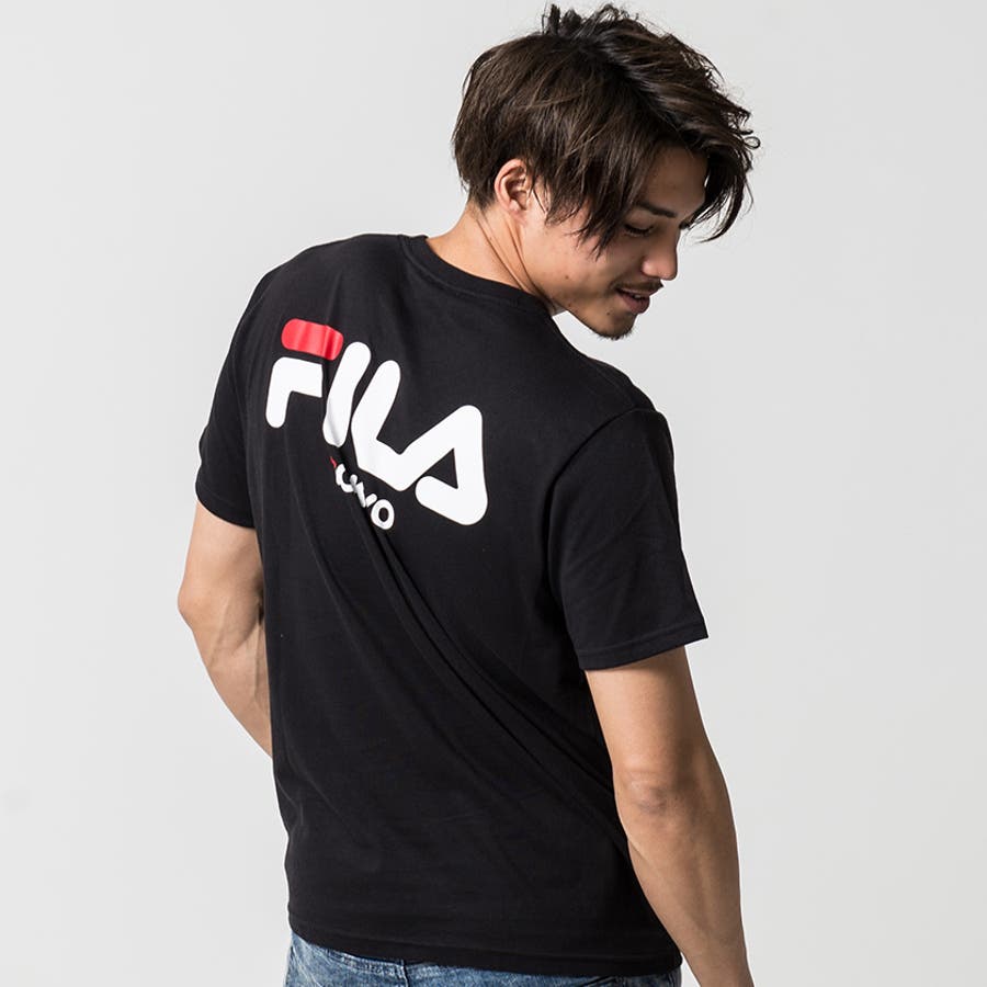 FILA ブラック Tシャツ キュロット セット FILA ブラック Tシャツ キュロット セット FILA 黒 Tシャツ と