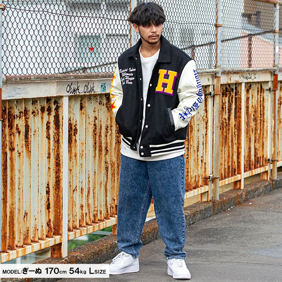 スタジャン メンズ ブランド[品番：SILM0012432]｜SILVER BULLET
