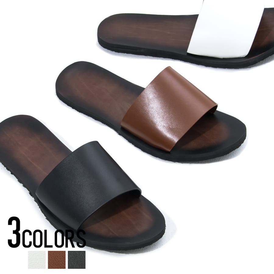 ■【Jeanmaryll】JM005 ブロードバンド メンズ サンダル 2色 Sandals・Espadrille | サンダル・エスパドリーユ