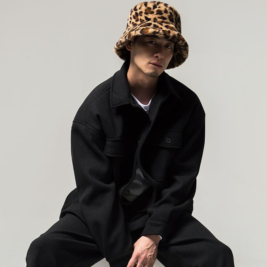 バケットハット フェイクファー メンズ[品番：SILM0010367]｜SILVER