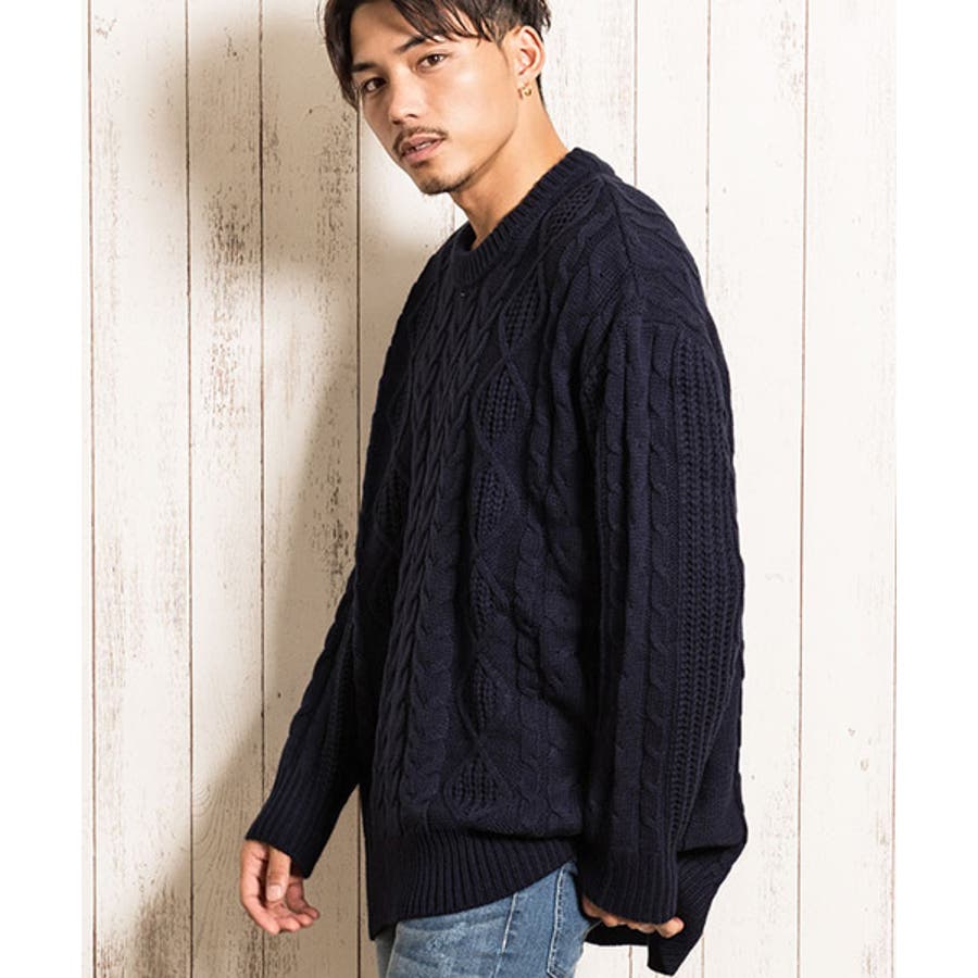 メンズ ざっくり ニット 品番 Silm Silver Bullet シルバーバレット のメンズ ファッション通販 Shoplist ショップリスト