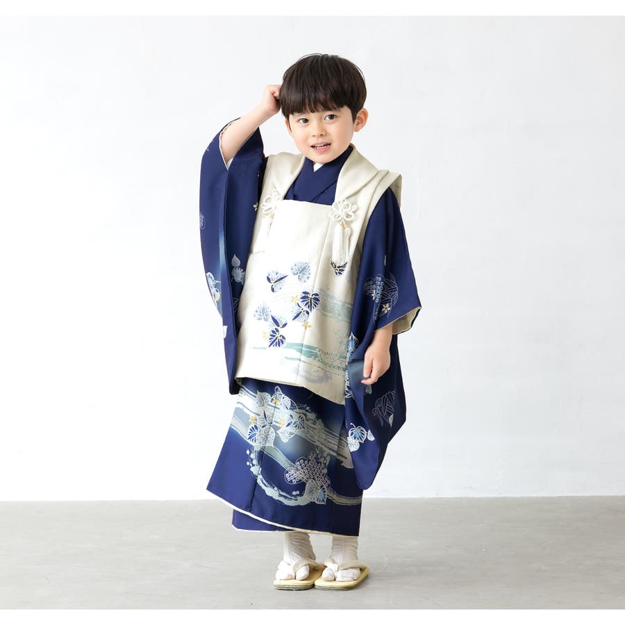 七五三 子供用 着物 8点セット 3歳 七五三 着物 3歳[品番：SBEW0022894]｜BiSOU（ビソウ）｜キッズ