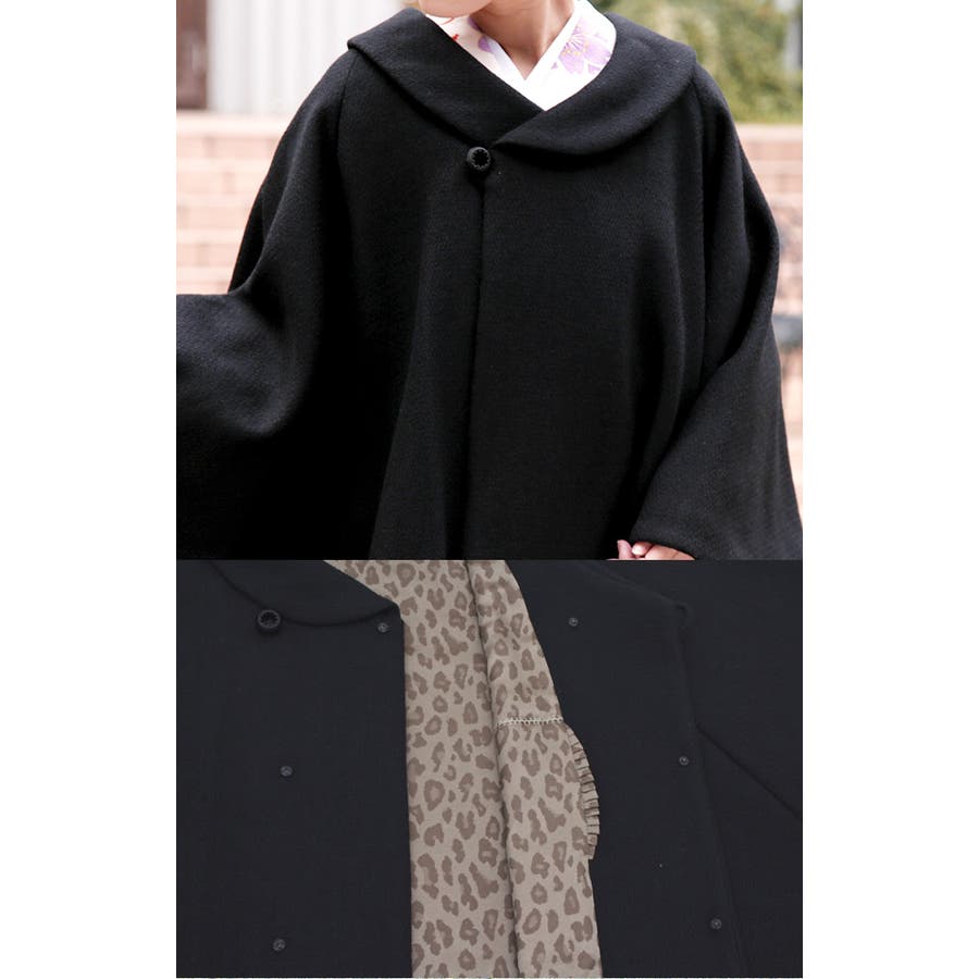 ケープ 黒 ブラック[品番：SBEW0010944]｜SOUBIEN（ソウビエン）の  