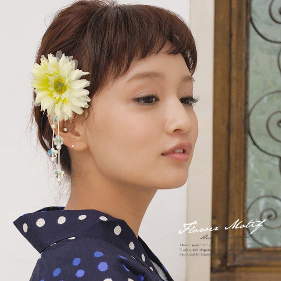 髪飾り コサージュ 浴衣 向け 品番 Sbew Soubien ソウビエン のレディースファッション通販 Shoplist ショップリスト