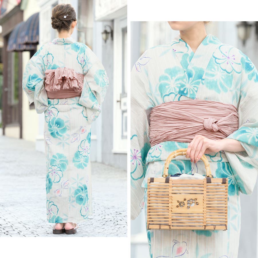 浴衣 セット レディース[品番：SBEW0021058]｜SOUBIEN