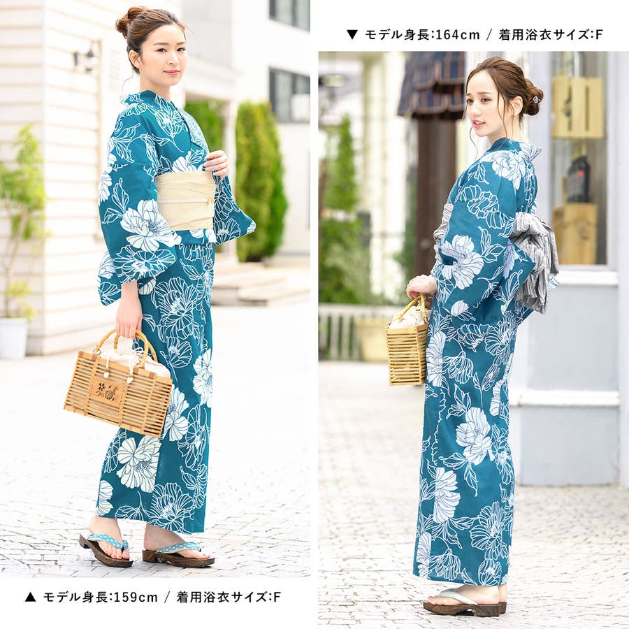 Sale!!未着用マルイで購入ViViコラボ浴衣と帯、帯留めセット RU - Sale!!未着用マルイで購入ViViコラボ浴衣と帯、帯留めセットの