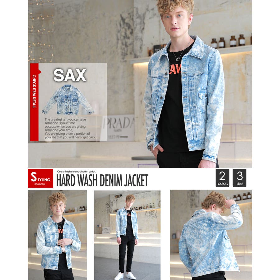 限定アウトレットセール：通販 デニムジャケット ジャケット メンズ[品番：VG000001965]｜SPADE ジャケット・アウター