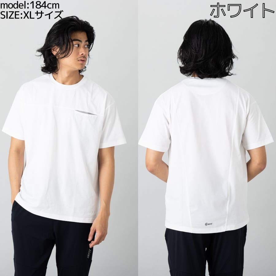 Tシャツ 超速乾ポケットTシャツ メンズ[品番：SMOW0000095 