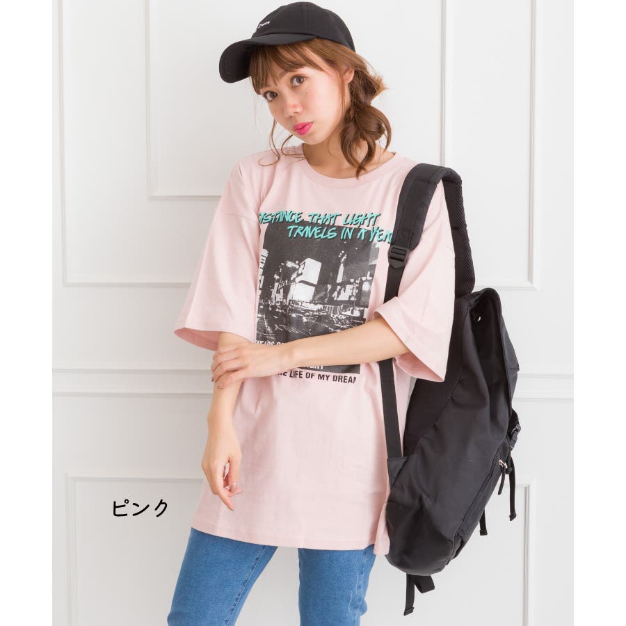 CAP付】フォトプリントTシャツ[品番：SPRW0004461]｜SpRay（スプレイ