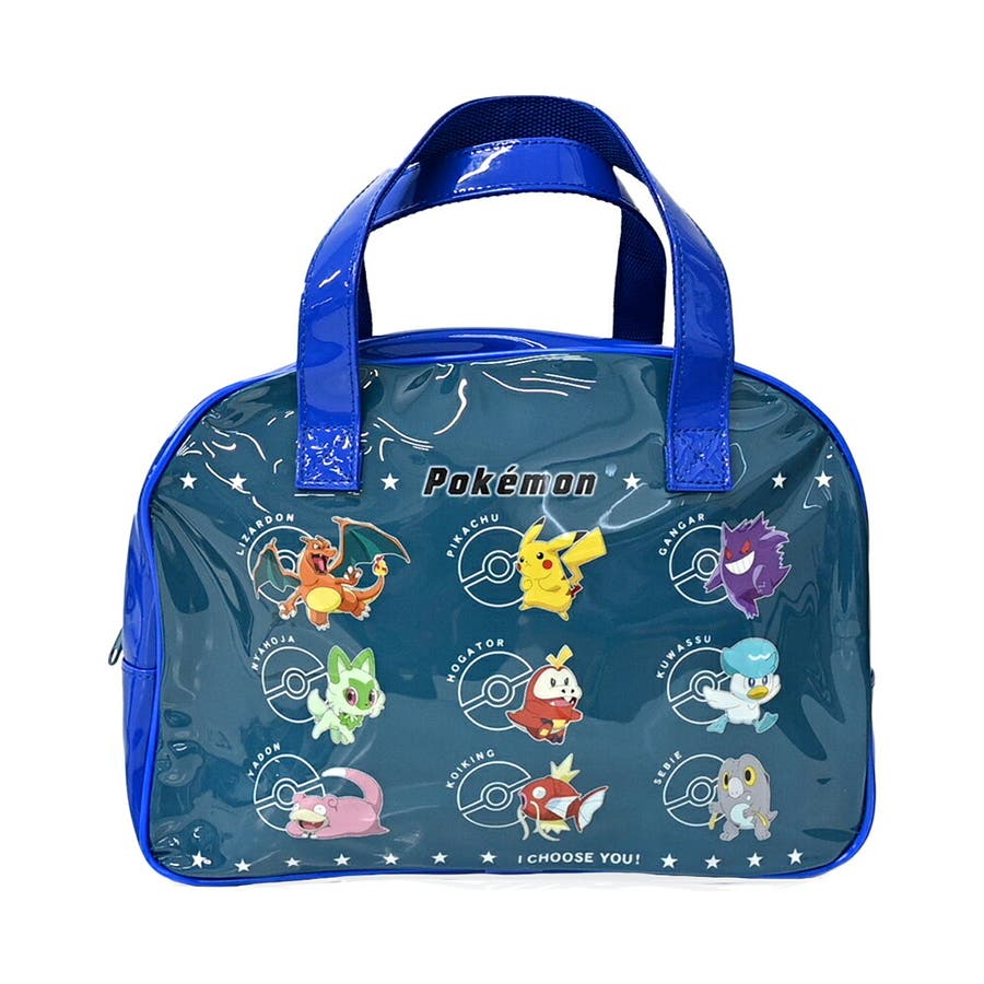 OUTDOOR ボストンバッグ ピカチュウがいっぱい BK : ポケモン