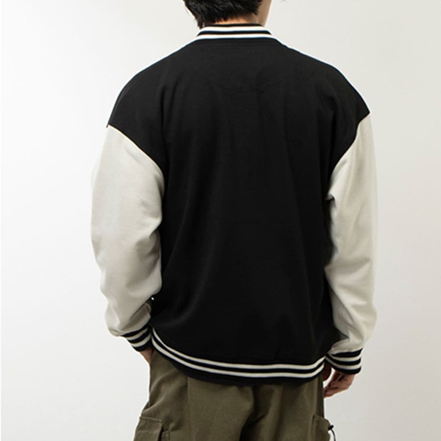 メンズ&レディース CHALLENGE1998sスタジャン 黒・白 1988年復刻モデル