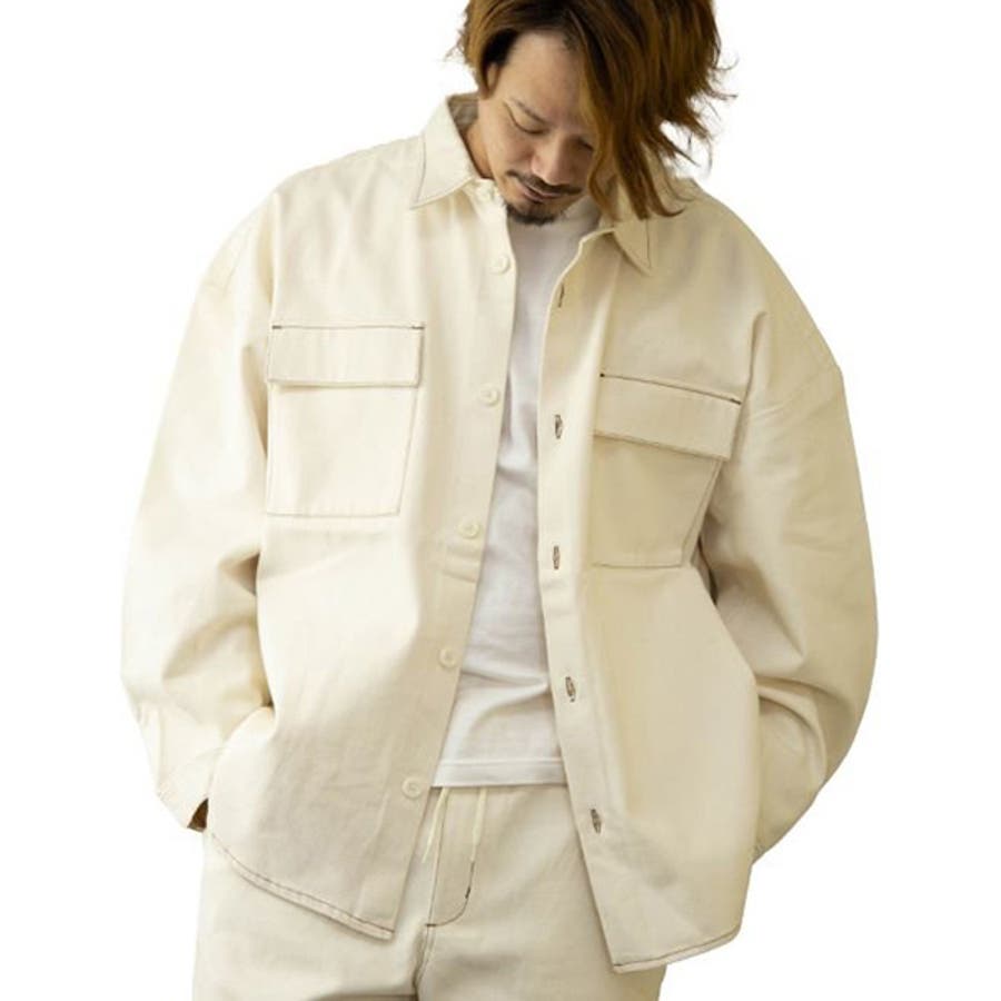 CPOジャケット シャツジャケット おしゃれ[品番：XV000016767 