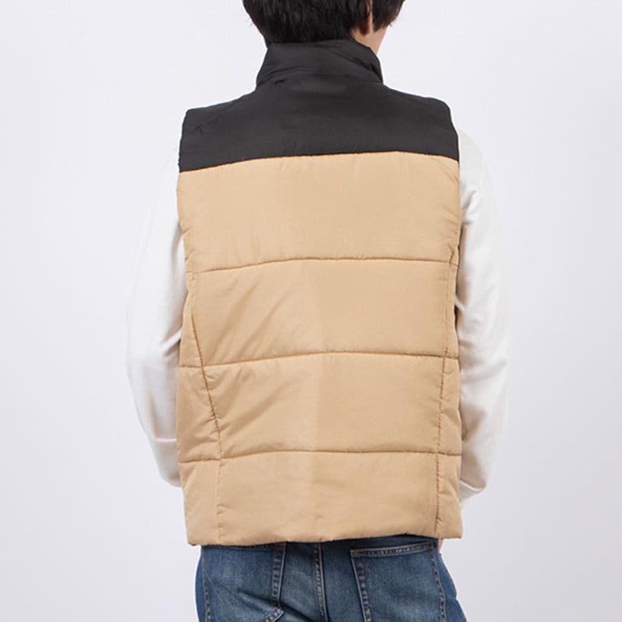 ベスト 中綿ベスト バイカラー[品番：XV000021109]｜Style Block
