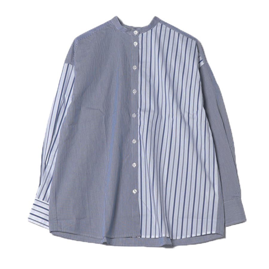 シャツ ブラウス ストライプ[品番：XV000021806]｜STYLEBLOCK