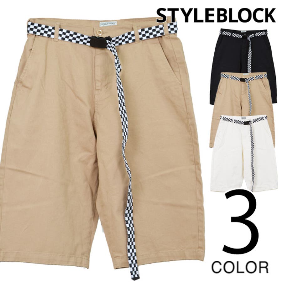 ハーフパンツ ショーツ ワイドシルエット 品番 Xv Style Block Men スタイルブロックメン のメンズ ファッション通販 Shoplist ショップリスト