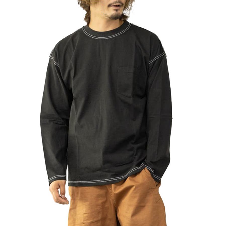 Tシャツ カットソー ロンT[品番：XV000017676]｜Style Block MEN 